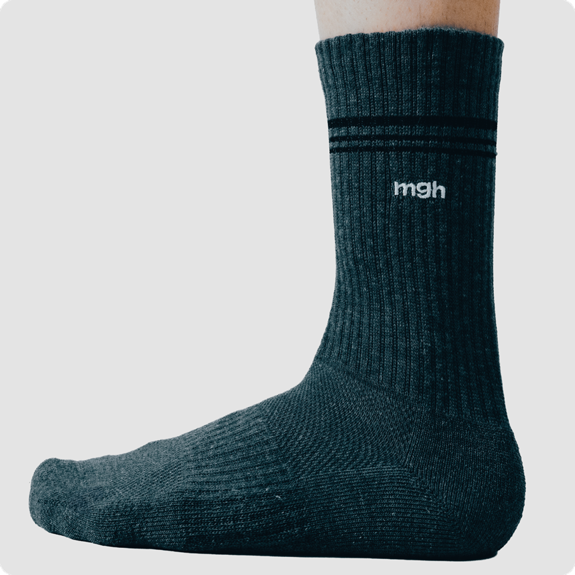 mgh CORE4 TシャツL / ショーツM / ソックスF / シューズ Comfort Rib Socks – mgh