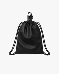 Vegan leather knapsack