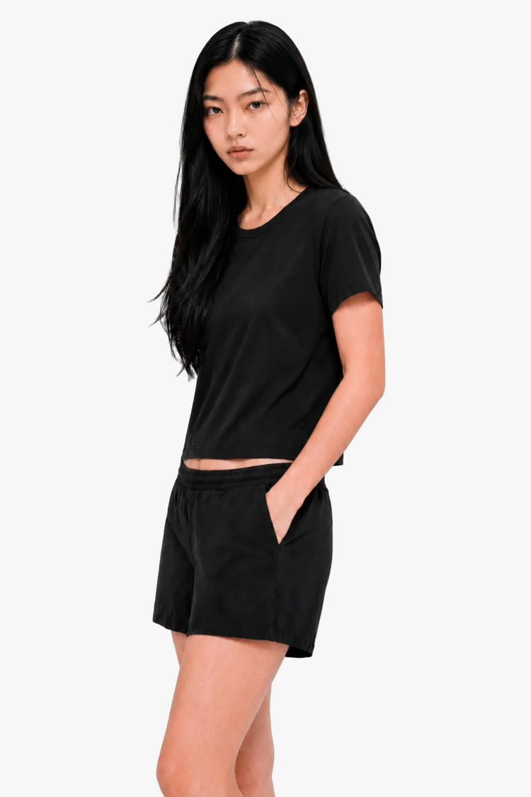 Element cropped short sleeve