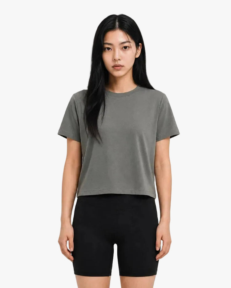 Luna cropped short sleeve
