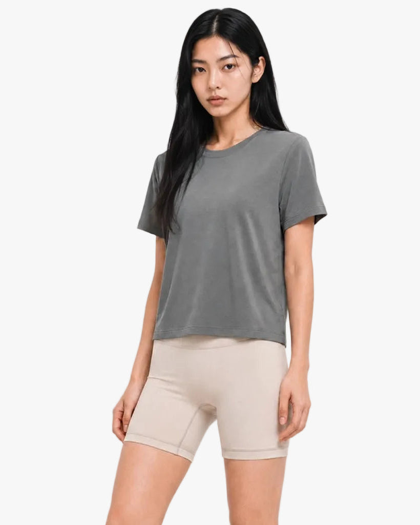 Luna cropped short sleeve